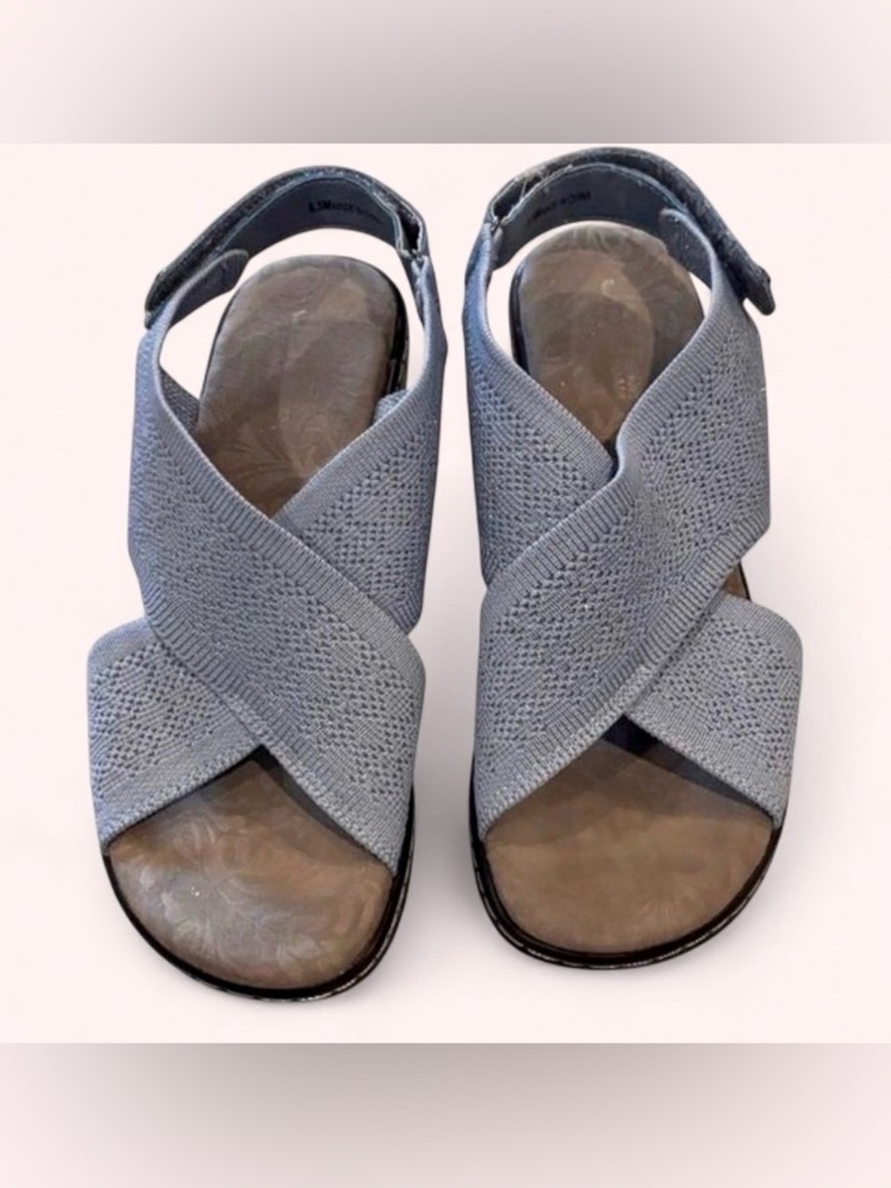 JBU by Jambu Alyssa Blue Memory Foam Wedge Sandals
8.5 Crisscross Elastic Sandal